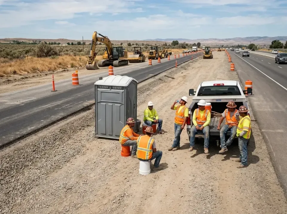 highway-road-construction-crew-007 — frequently asked questions, Porta Potty and Restroom Rentals in Montclair, VA
